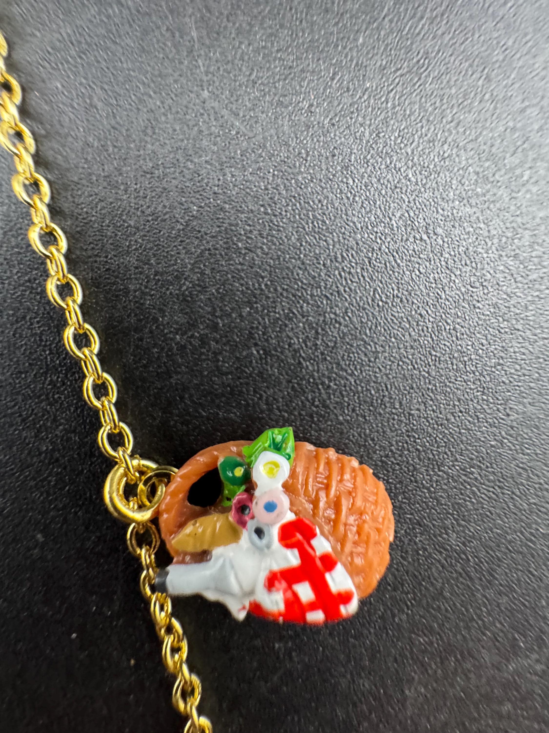 Les Nereides shark mouth novelty gold choker necklace , French designer