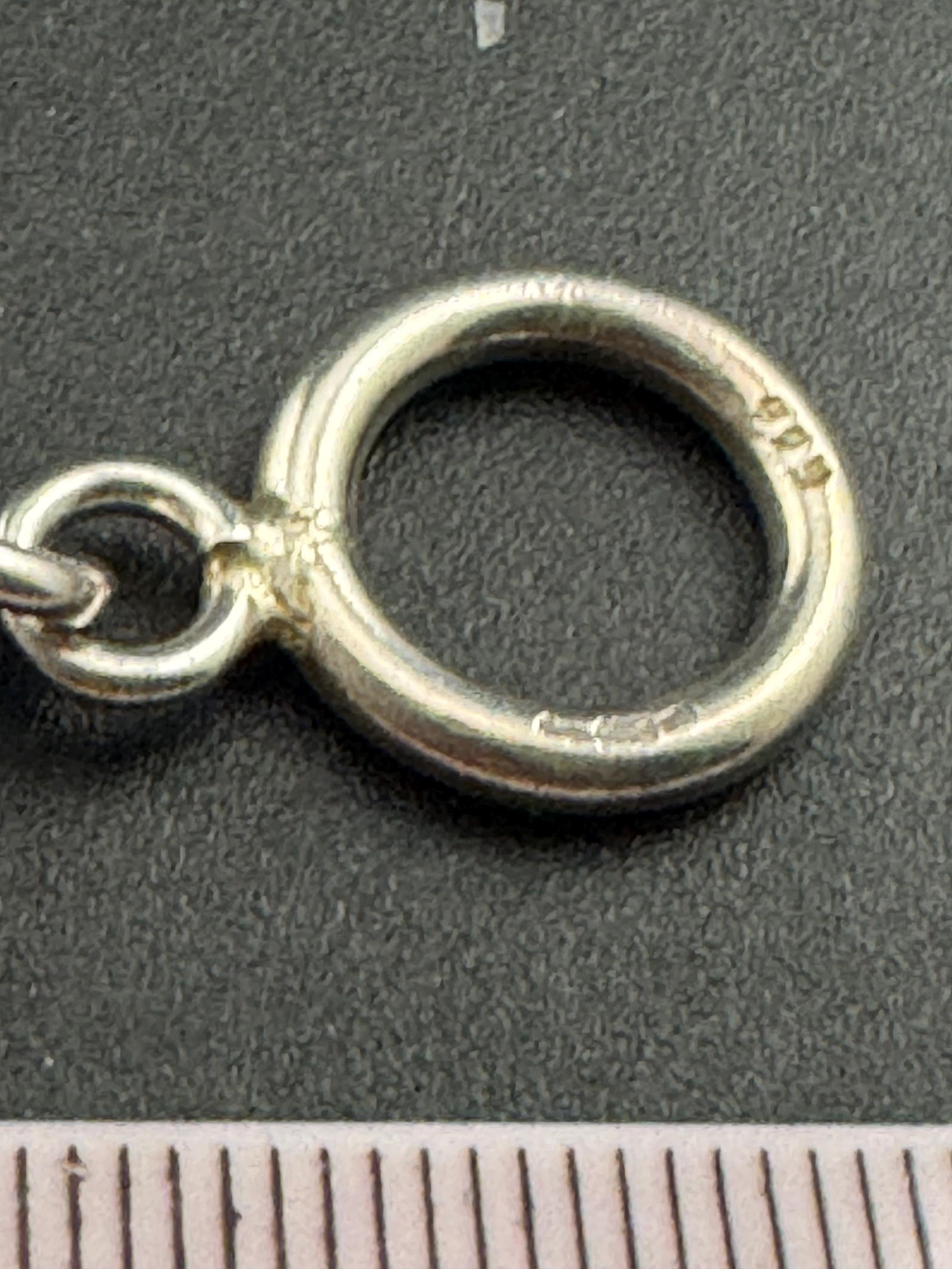 925 sterling silver modernist oval panel link bracelet, 19cm long 28.3 gram