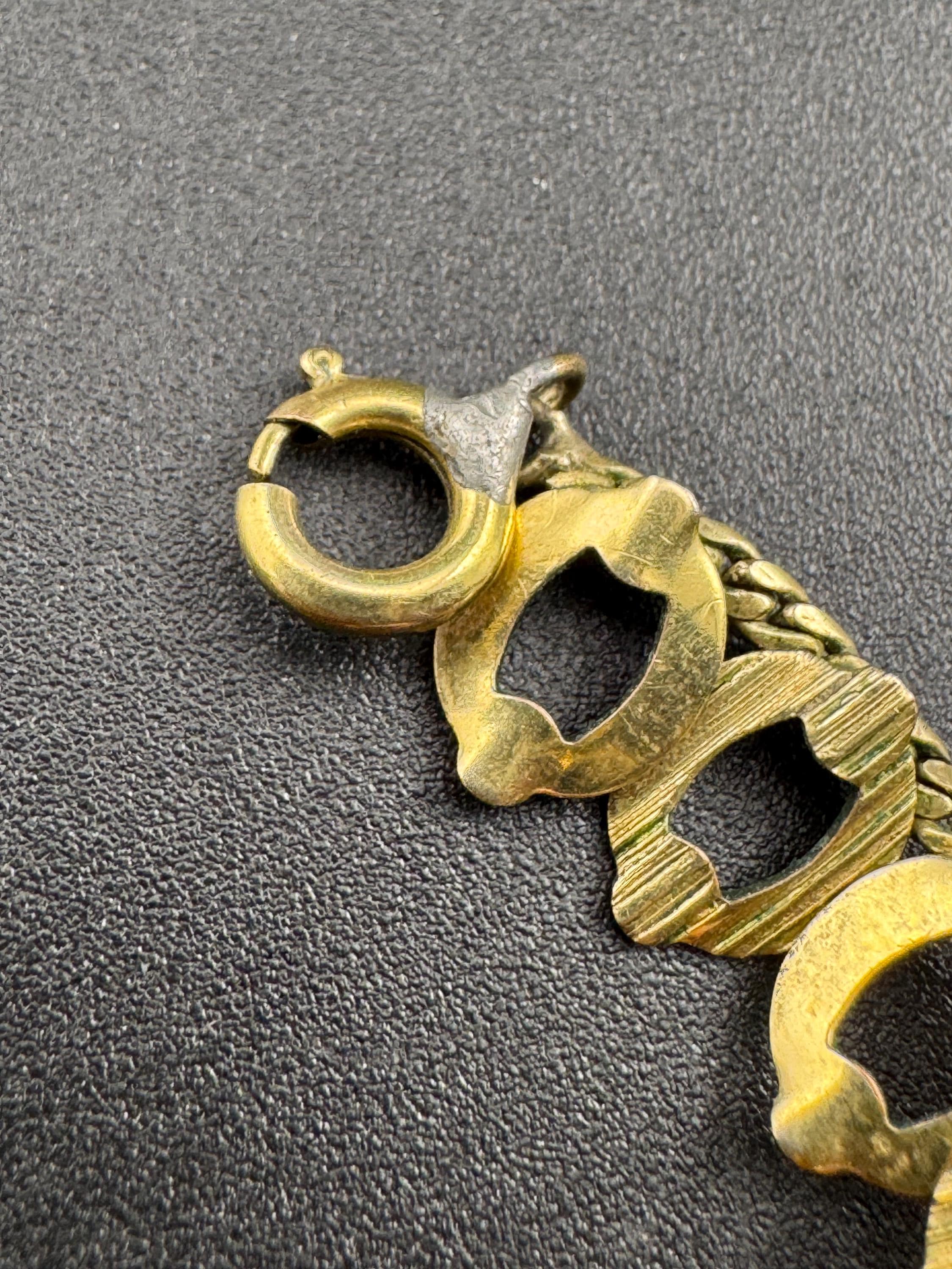 Amerkinaner A*D German Gold plated necklace Choker, MODERNIST