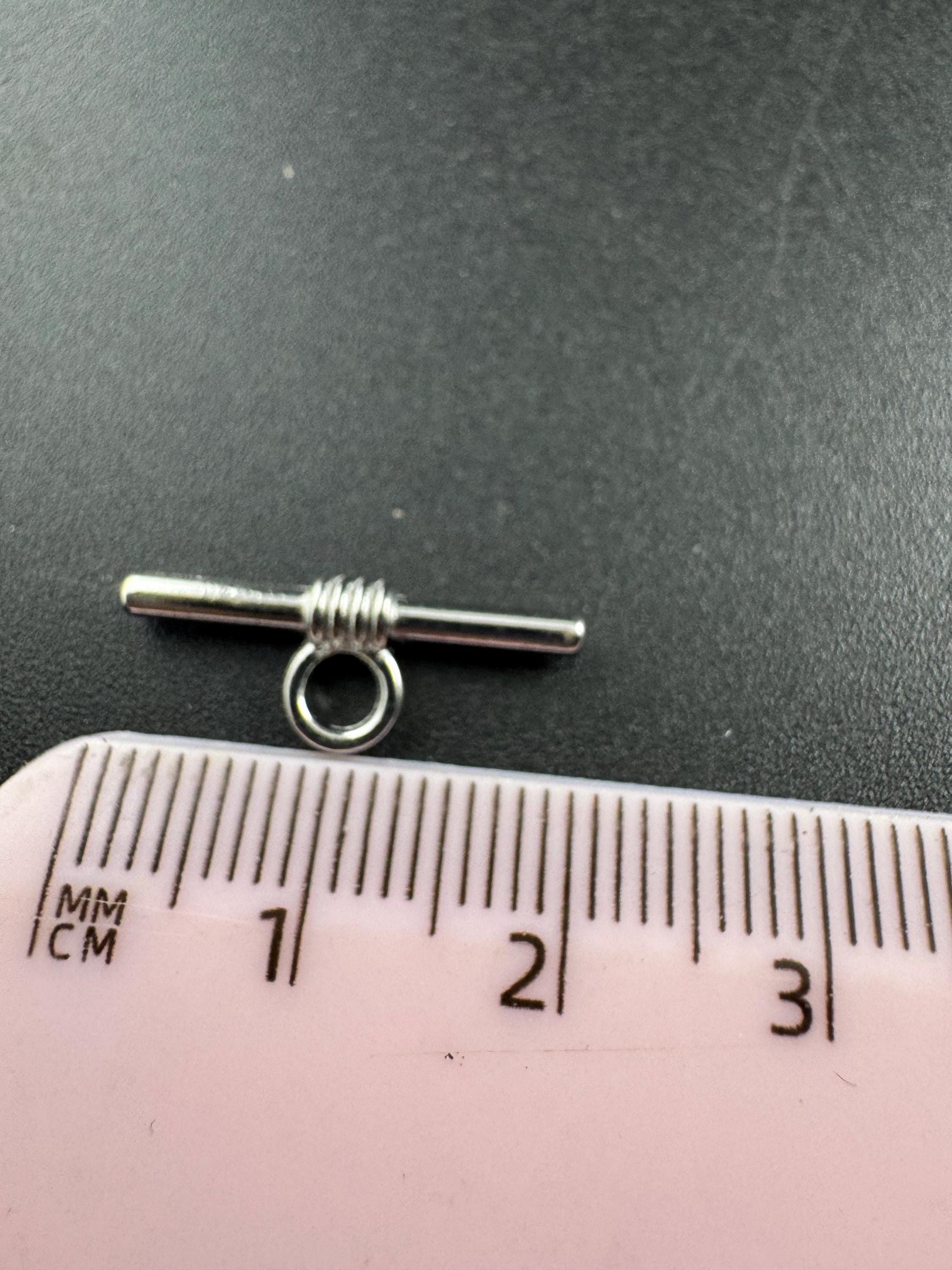 Toggle tbar necklace clasps, pack of 6 pairs, gold or silver tone