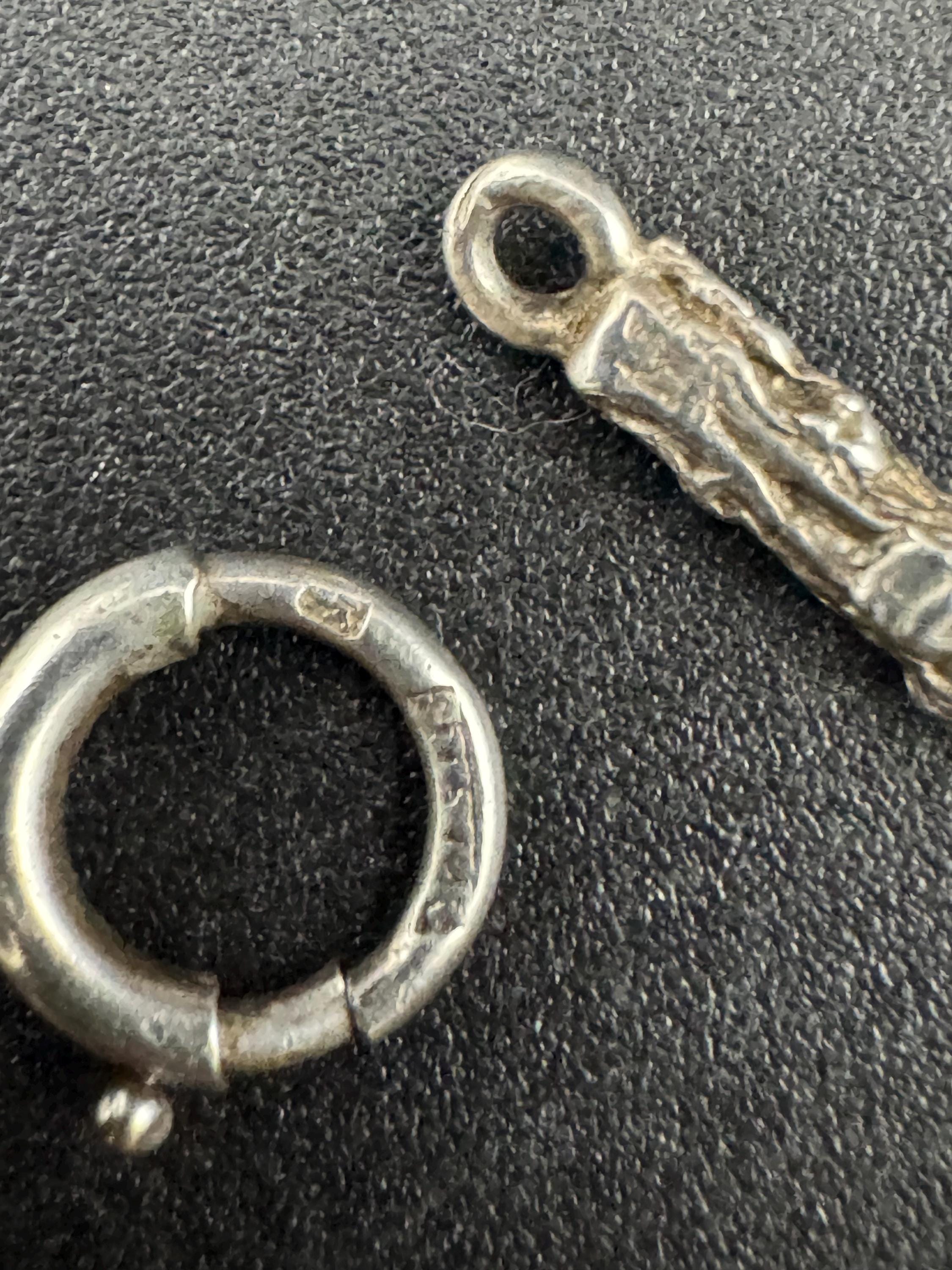 925 sterling silver brutalist panel link bracelet, 20cm long 19.3 grams