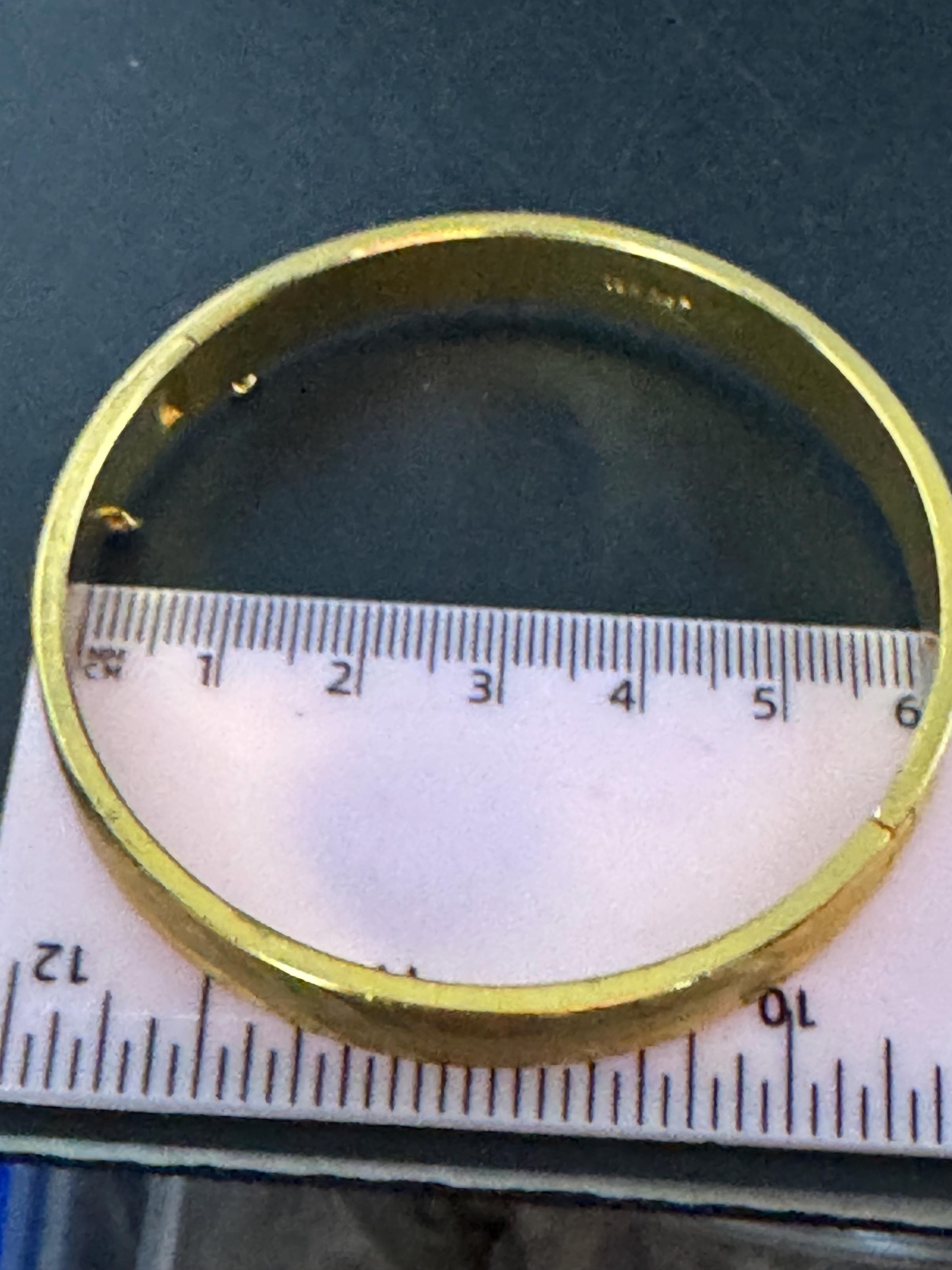 18K RGP Vintage Stamped Gold plated Hinged etched Bangle, 70s