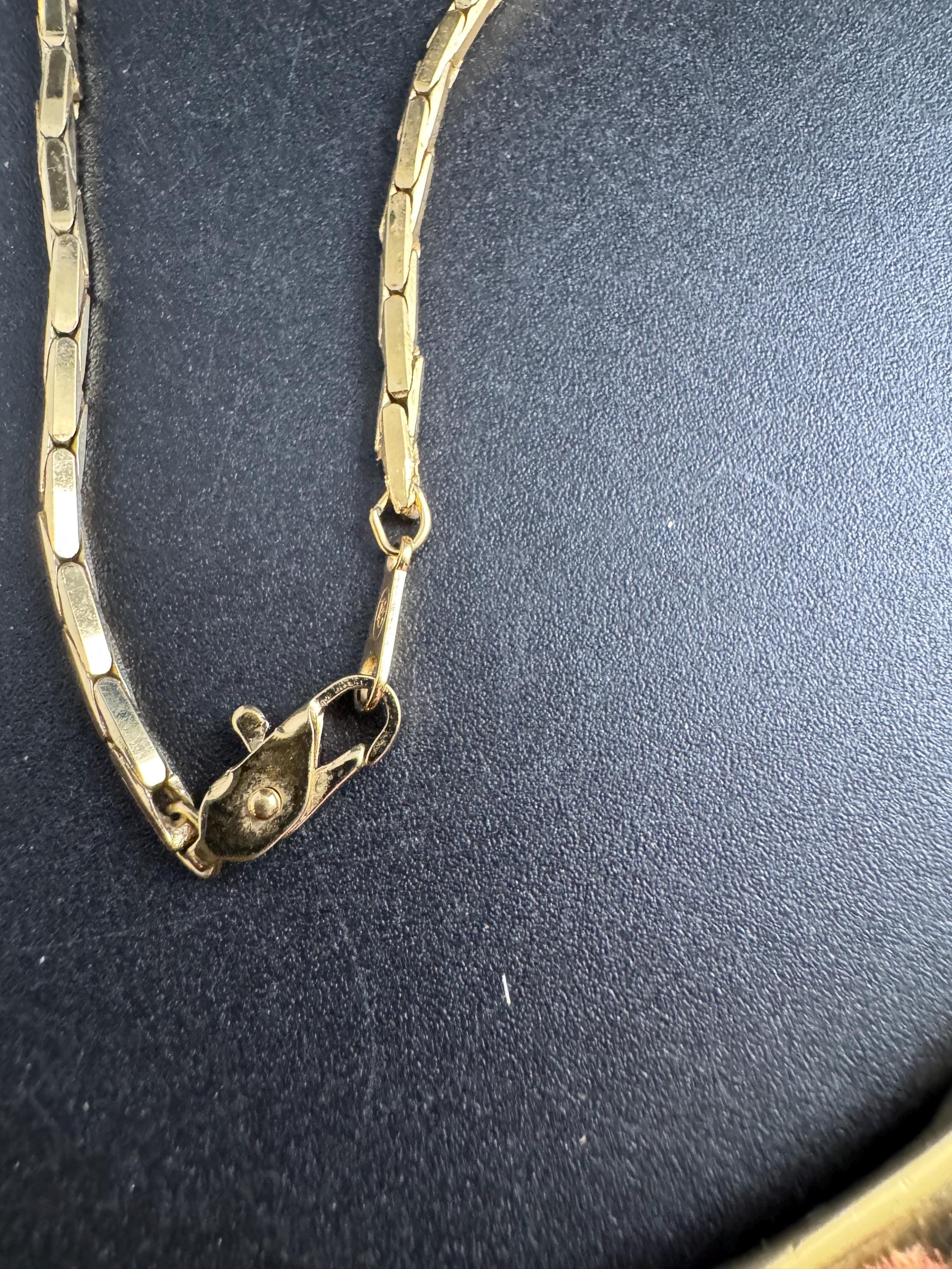 Bergdorf Goodman gold rhinestone Choker,  Signed BG necklace coloured crystals