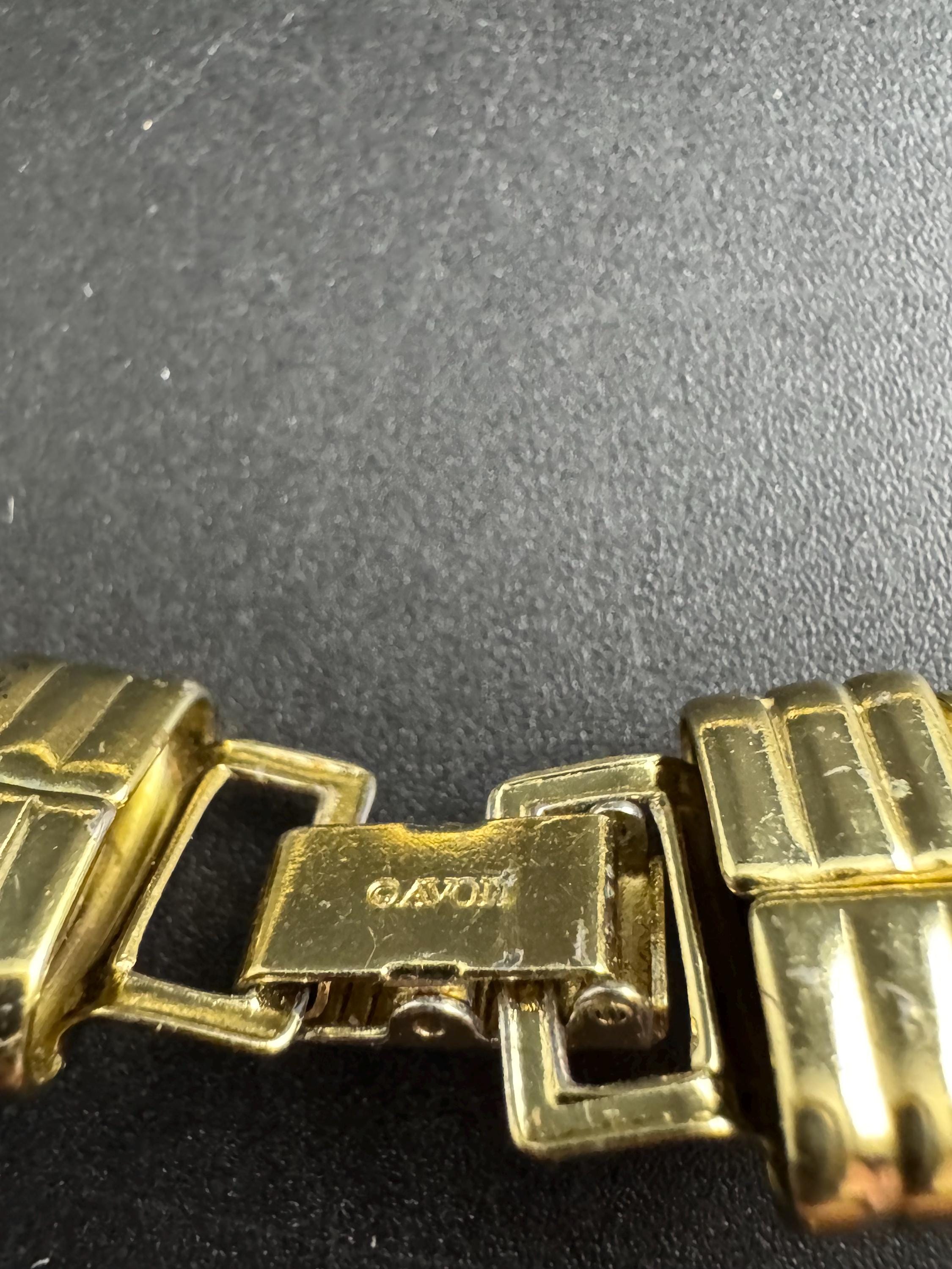 Avon omega wide gold choker, Signed vintage necklace