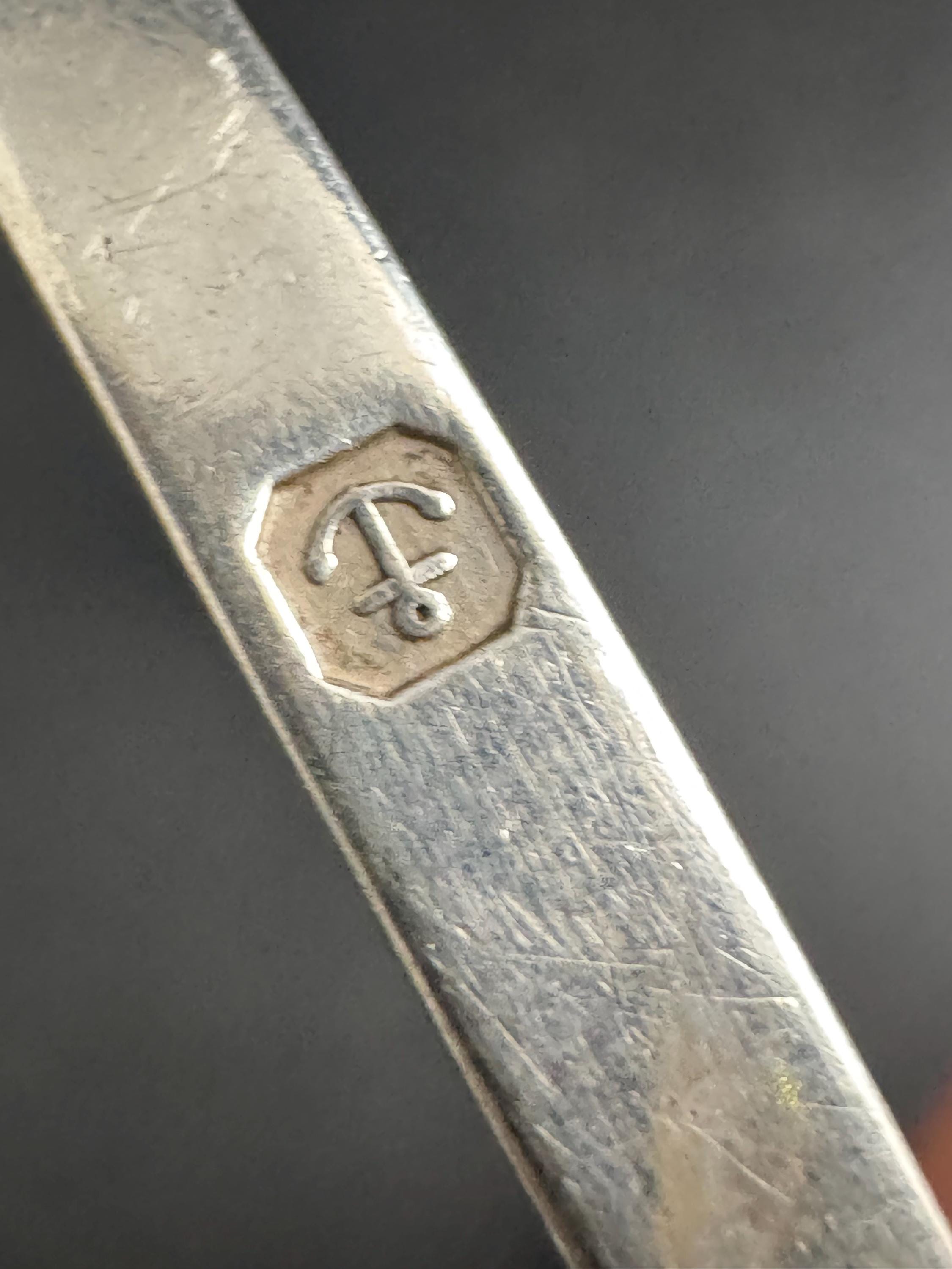 plain 925 round slim bangle, sterling silver 10.3 grams 7cm