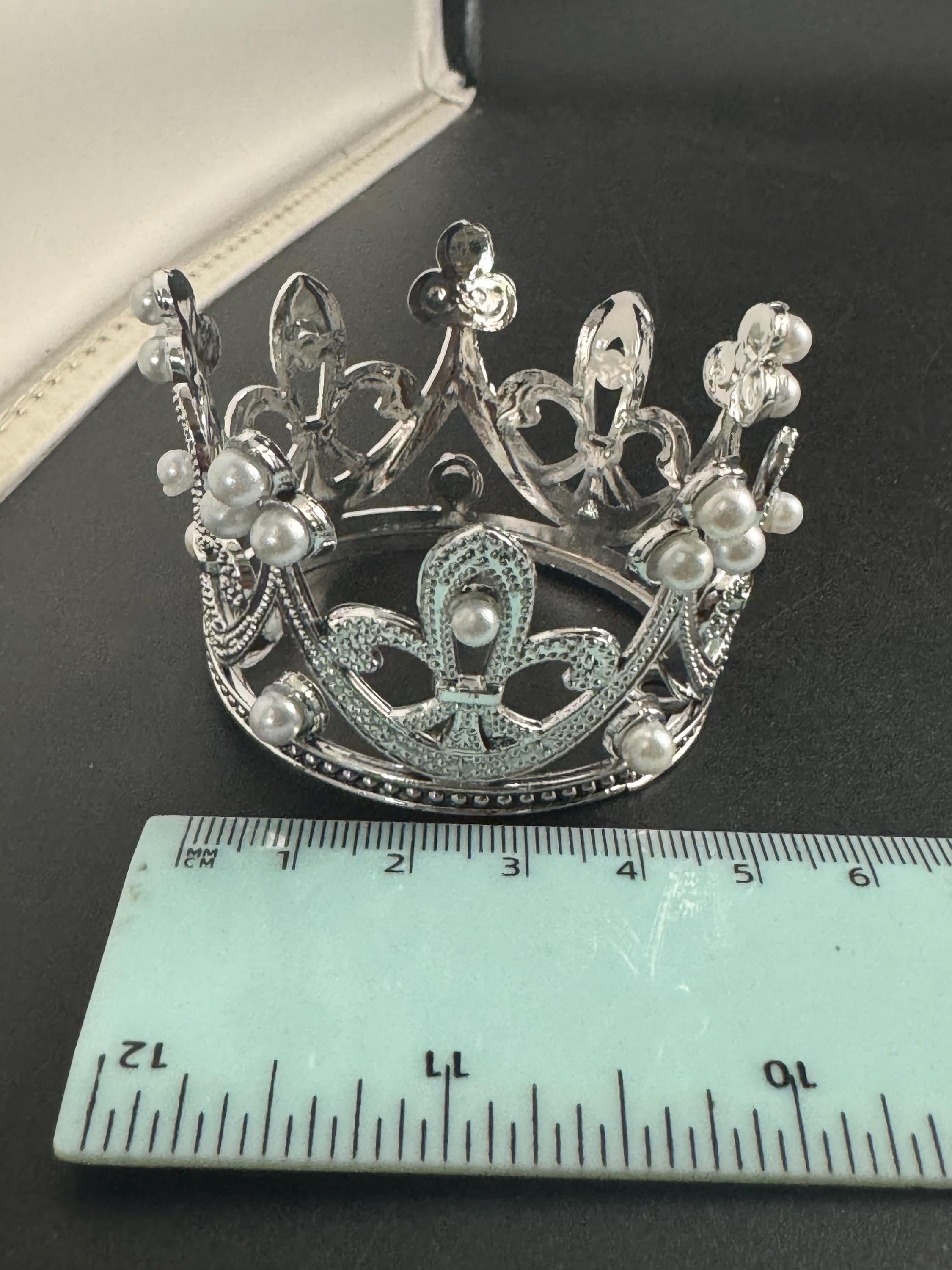 Royal crown cake decorations, cupcake toppers , princess party cakes