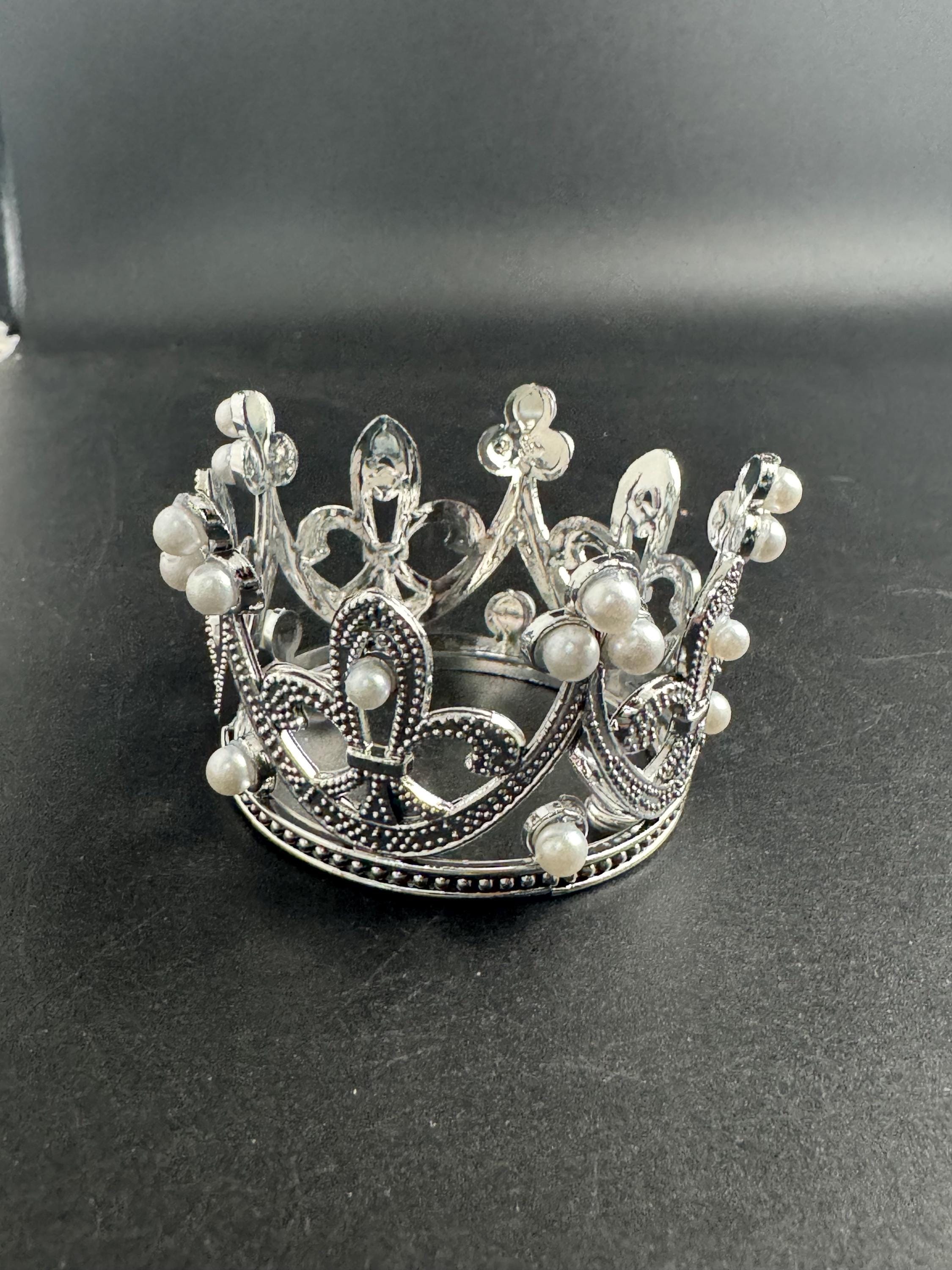 Royal crown cake decorations, cupcake toppers , princess party cakes