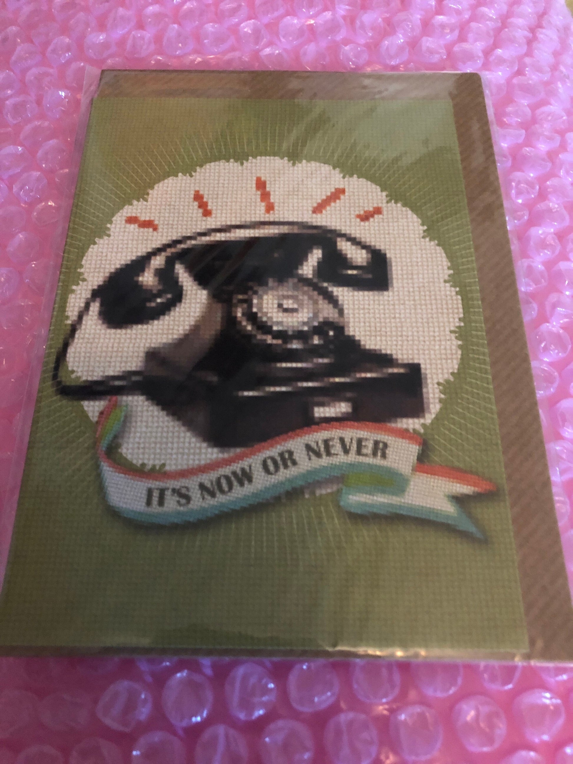Its Now or Never CARD new start greeting card