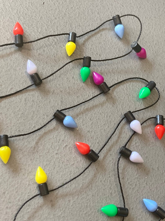 100cm 1 metre string of Miniature faux Christmas fairy lights Christmas cake toppers non lighting