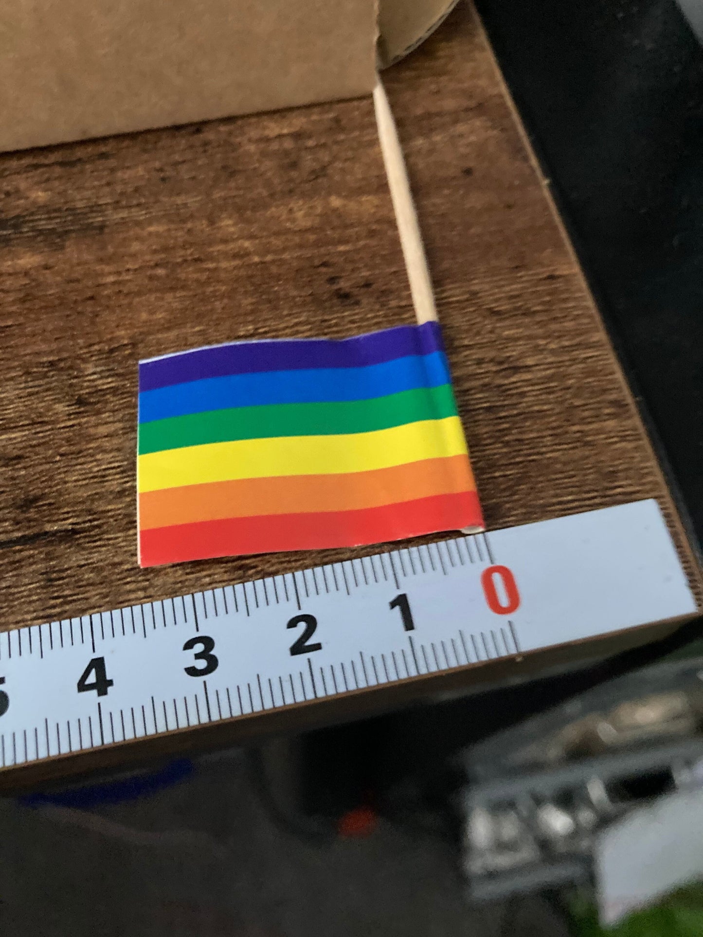 pack of 50 x Vintage Retro Miniature rainbow Flag Cocktail Sticks picks Gay pride