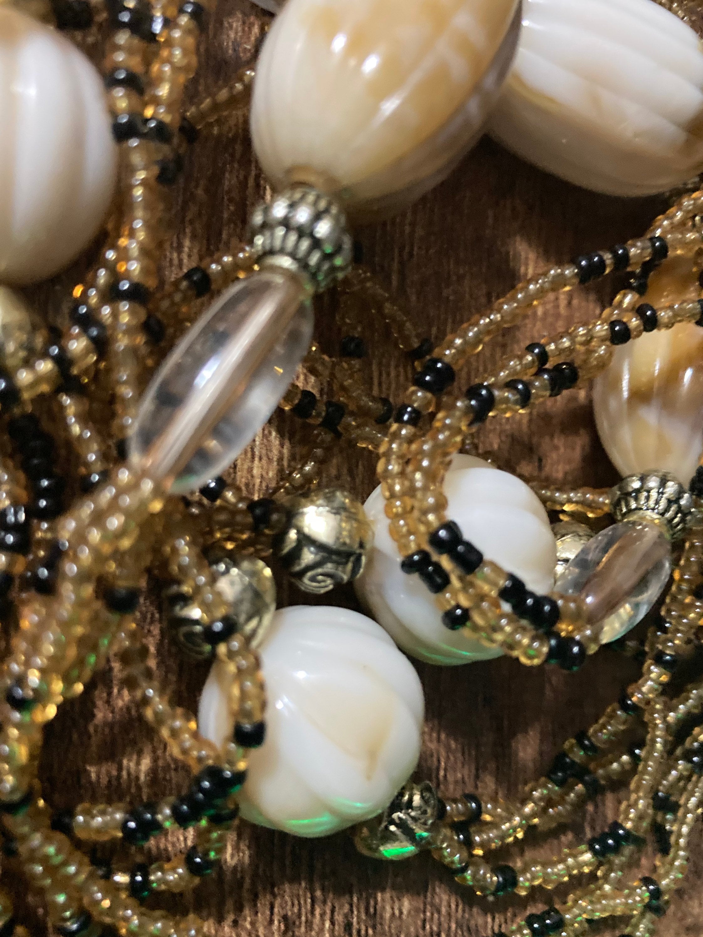 Rosalba Light Blue Bead Long Necklace – Katerina Psoma