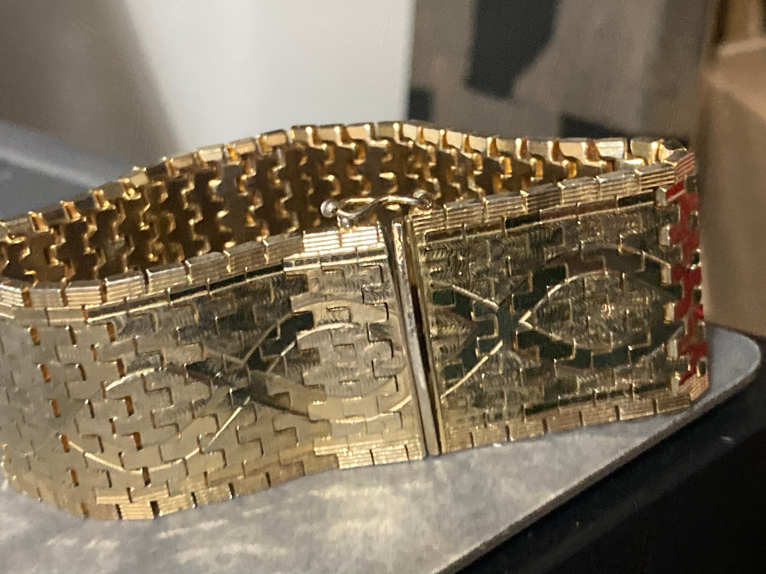 Charms bracelet 18k gold filled on stainless steel “golden” –  CodyAline'shine
