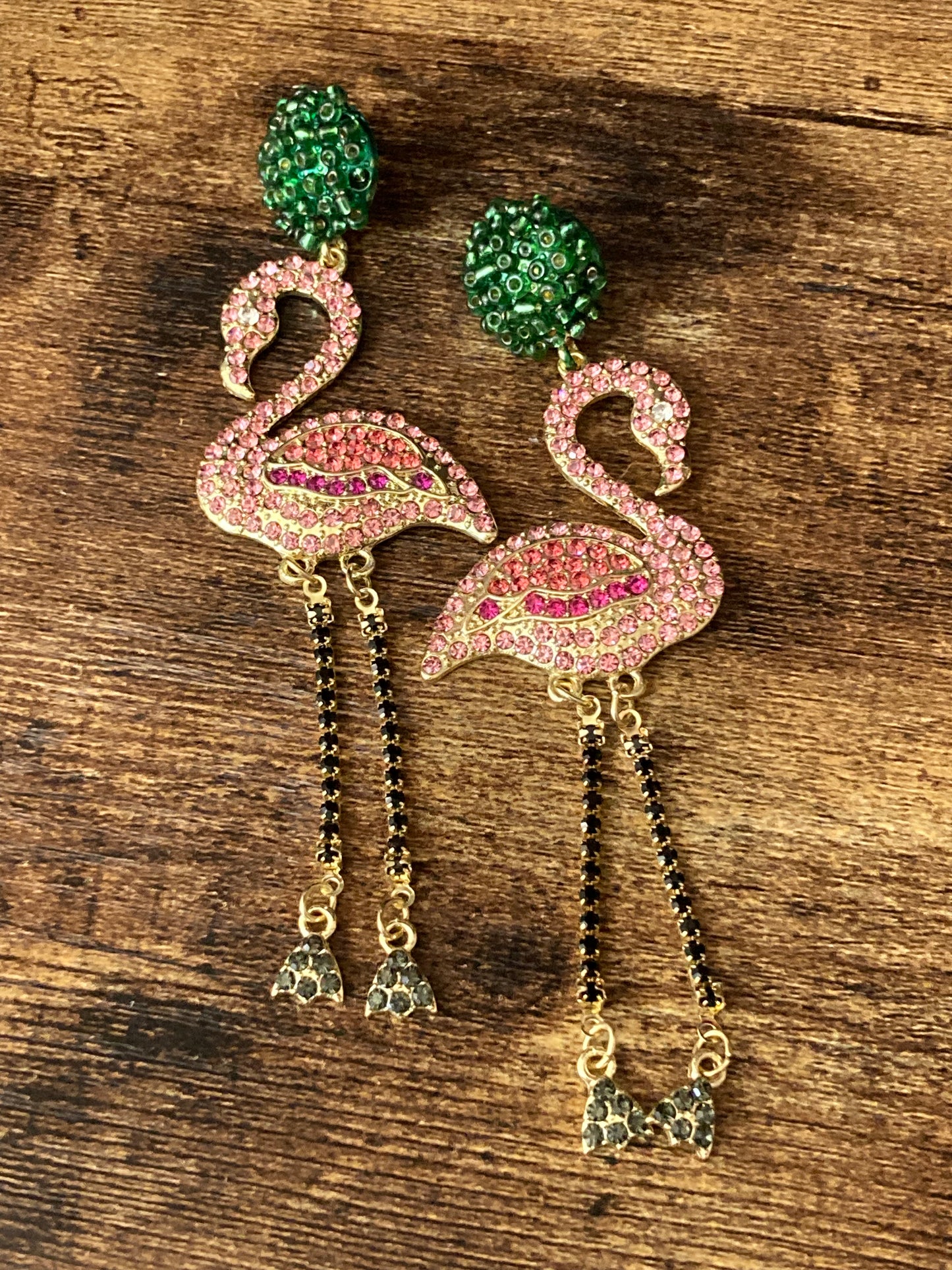 Earrings flamingo 2025