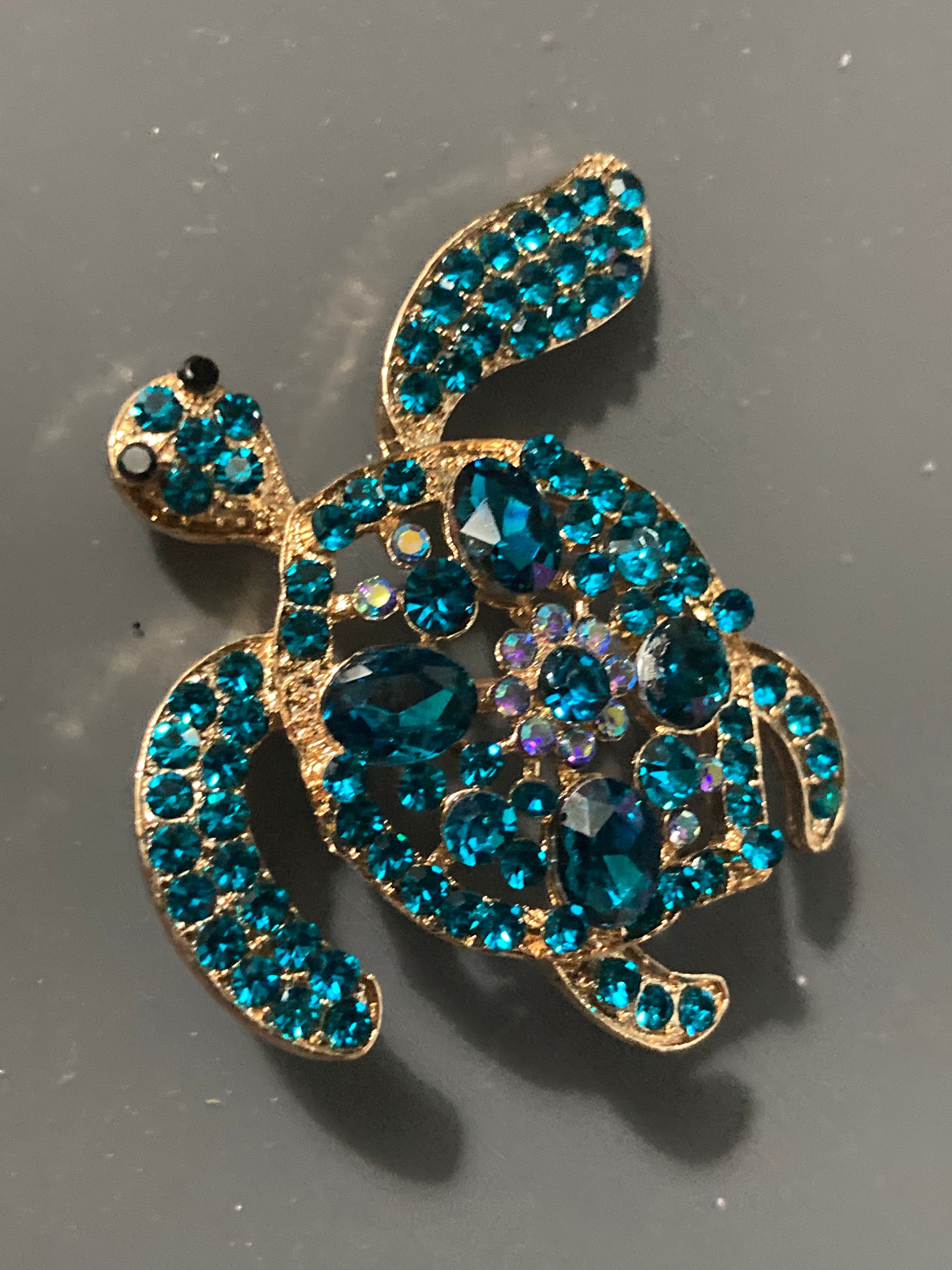 Turtle brooch hotsell